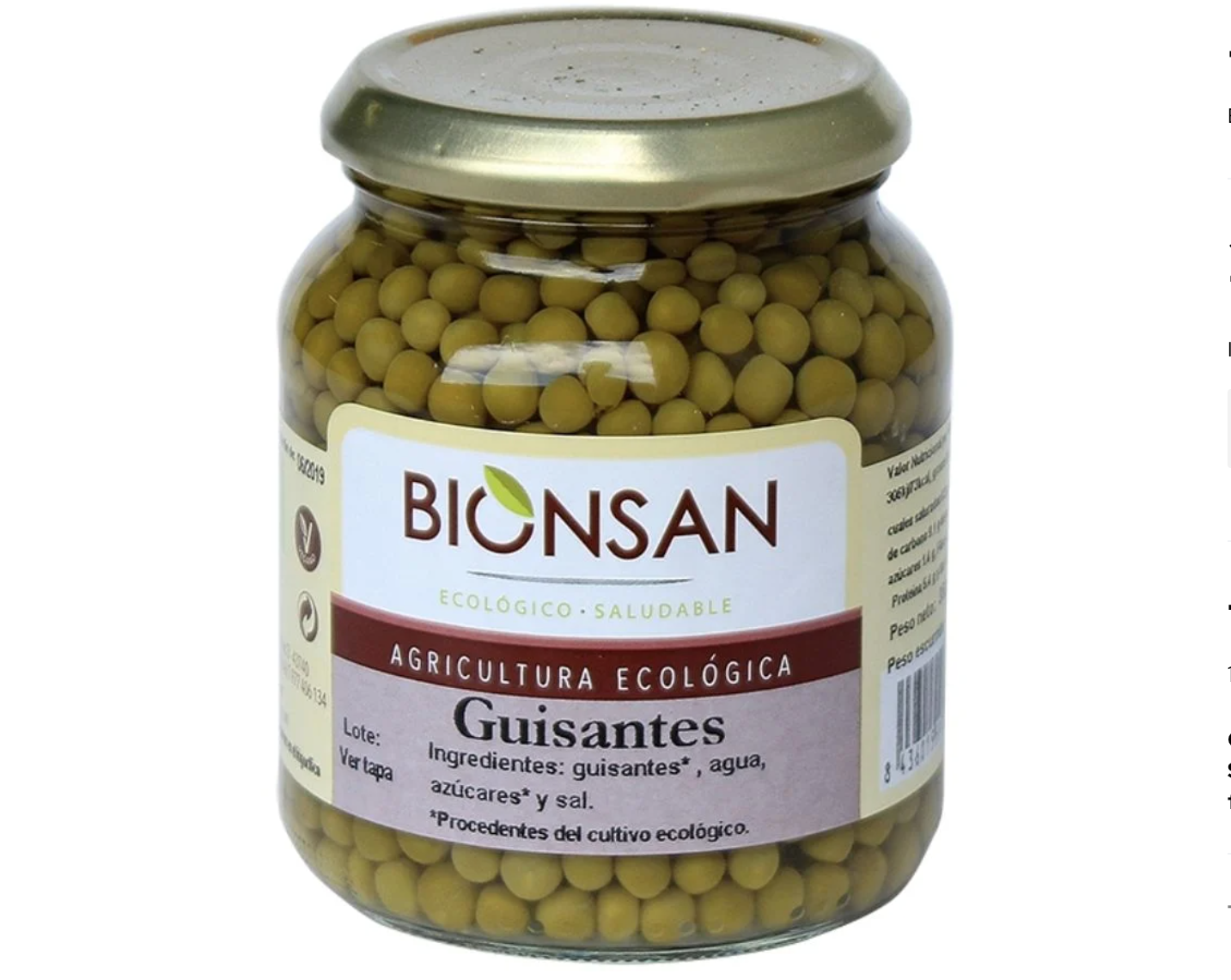 Brocoli y coliflor con tortilla francesa y guisantes.